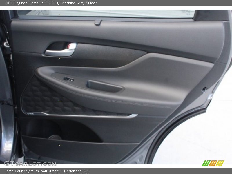 Machine Gray / Black 2019 Hyundai Santa Fe SEL Plus