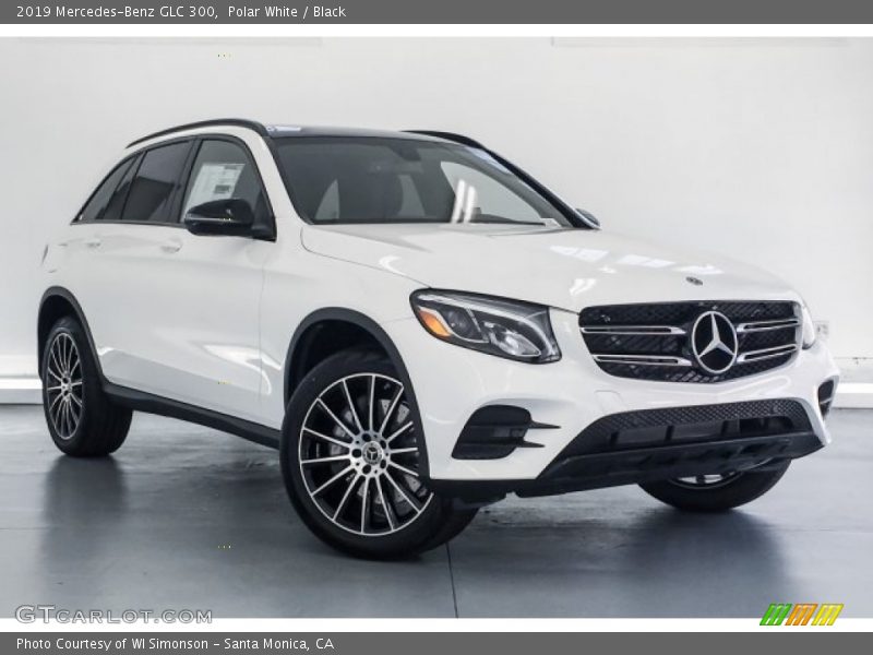 Polar White / Black 2019 Mercedes-Benz GLC 300