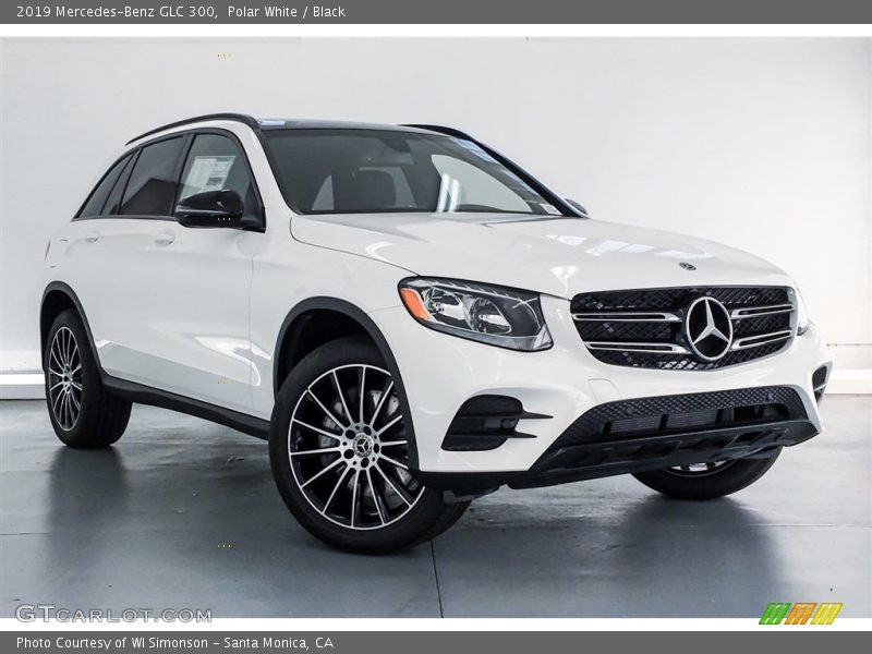 Polar White / Black 2019 Mercedes-Benz GLC 300