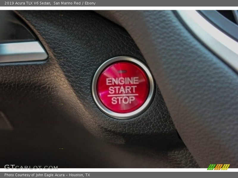 San Marino Red / Ebony 2019 Acura TLX V6 Sedan