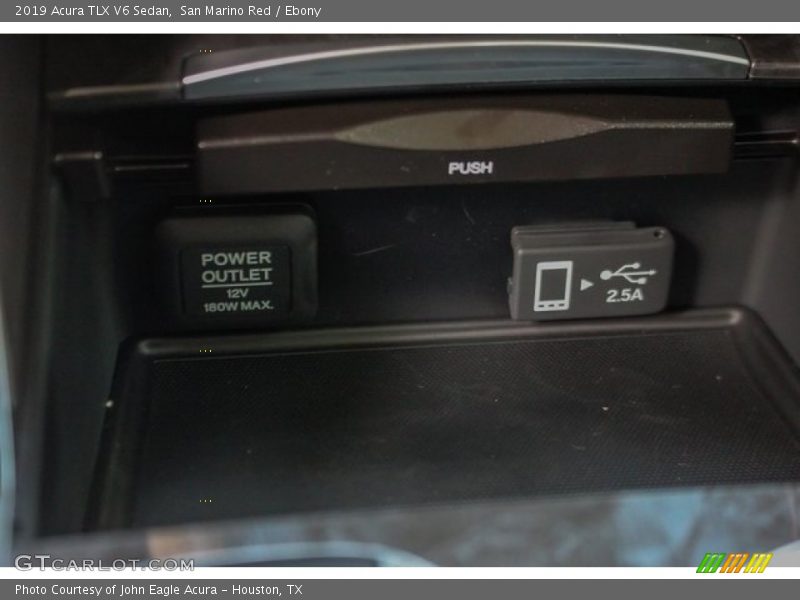 San Marino Red / Ebony 2019 Acura TLX V6 Sedan