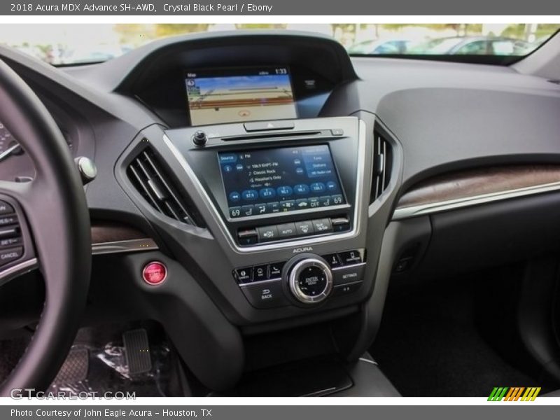 Controls of 2018 MDX Advance SH-AWD
