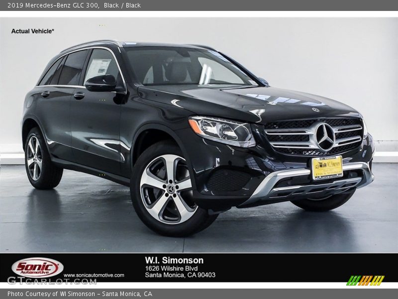 Black / Black 2019 Mercedes-Benz GLC 300