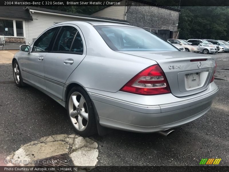 Brilliant Silver Metallic / Charcoal 2004 Mercedes-Benz C 320 Sedan