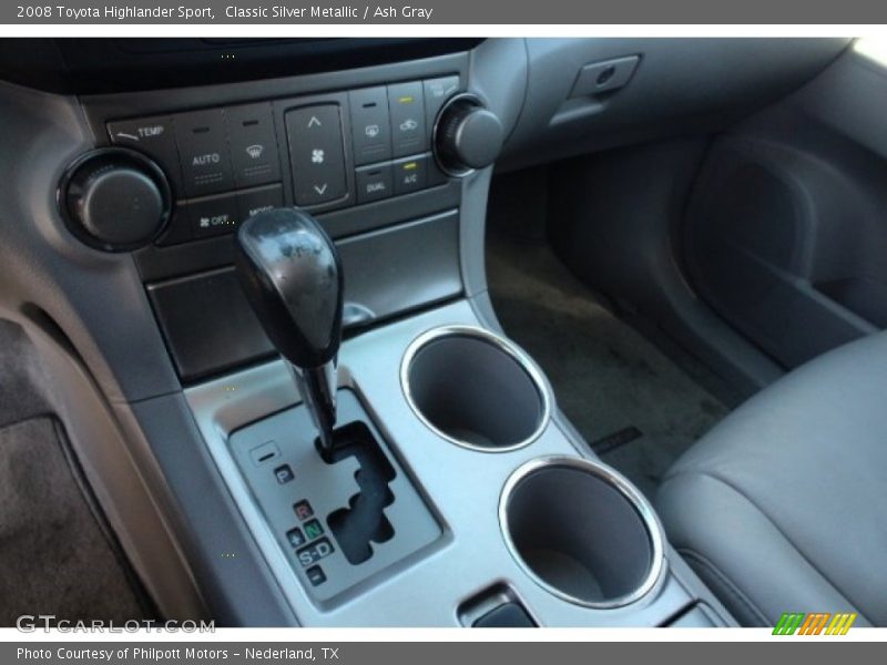 Classic Silver Metallic / Ash Gray 2008 Toyota Highlander Sport