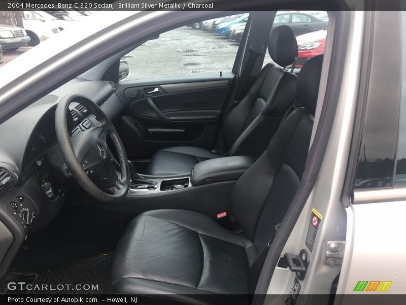 Brilliant Silver Metallic / Charcoal 2004 Mercedes-Benz C 320 Sedan
