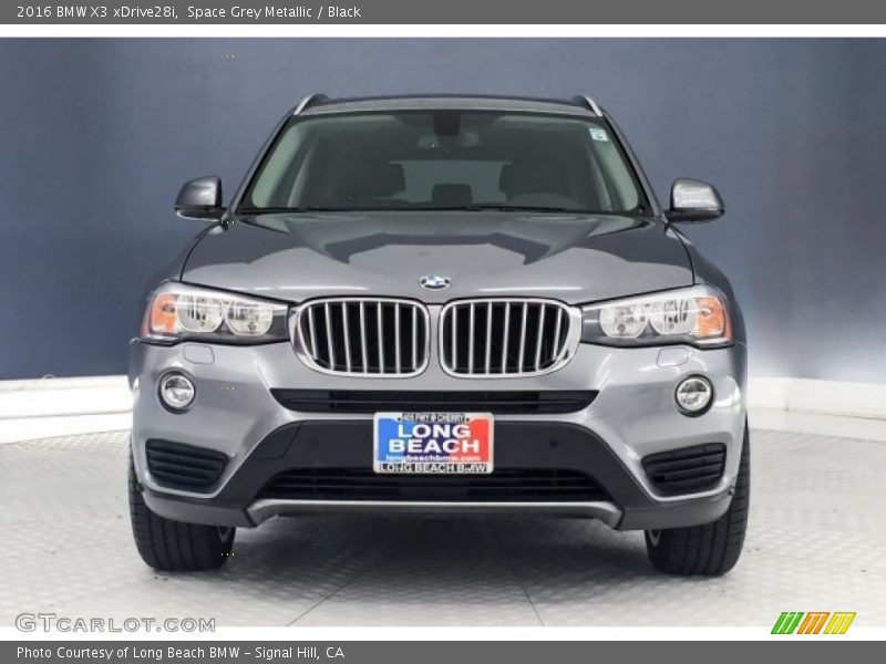 Space Grey Metallic / Black 2016 BMW X3 xDrive28i
