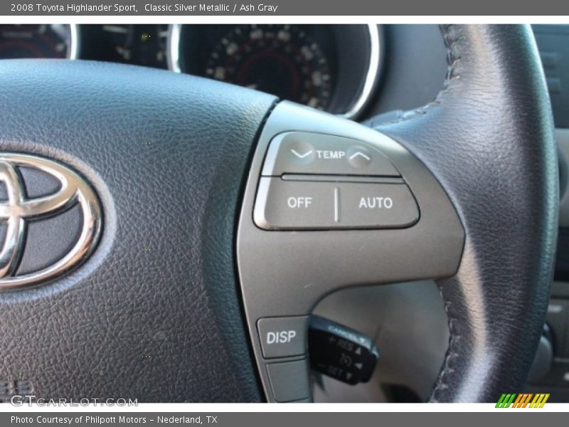 Classic Silver Metallic / Ash Gray 2008 Toyota Highlander Sport