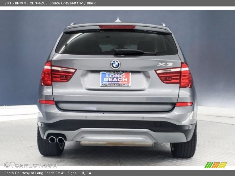 Space Grey Metallic / Black 2016 BMW X3 xDrive28i