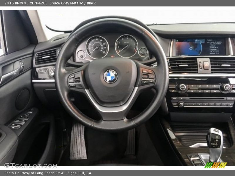 Space Grey Metallic / Black 2016 BMW X3 xDrive28i