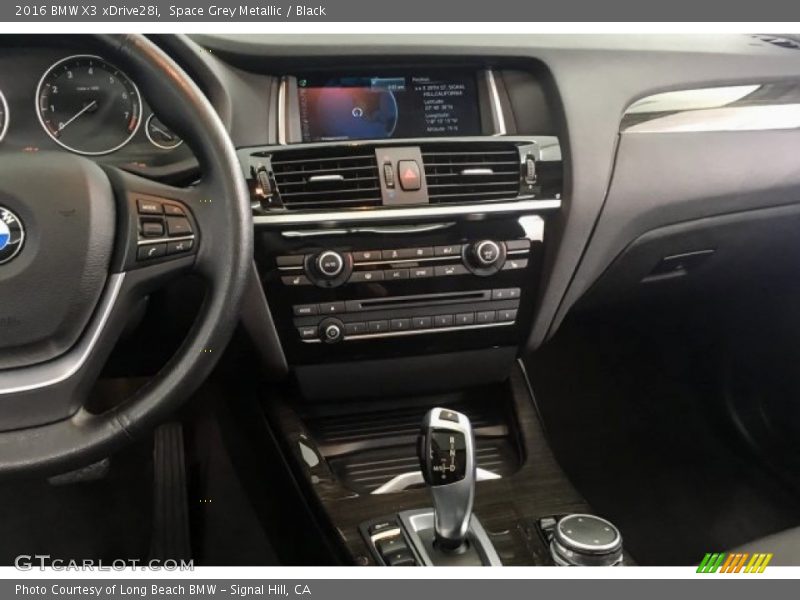 Space Grey Metallic / Black 2016 BMW X3 xDrive28i