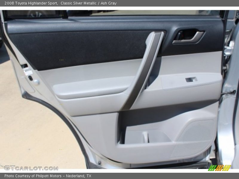 Classic Silver Metallic / Ash Gray 2008 Toyota Highlander Sport
