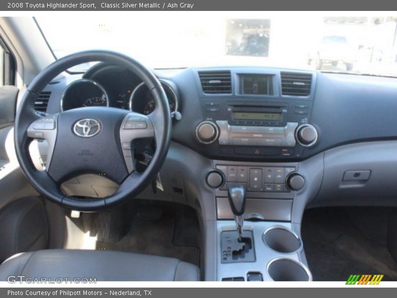 Classic Silver Metallic / Ash Gray 2008 Toyota Highlander Sport