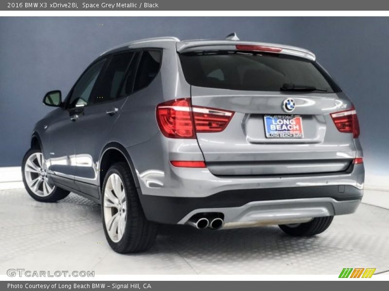 Space Grey Metallic / Black 2016 BMW X3 xDrive28i