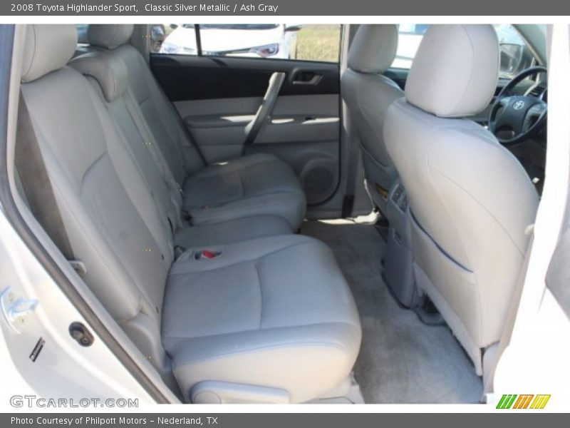 Classic Silver Metallic / Ash Gray 2008 Toyota Highlander Sport