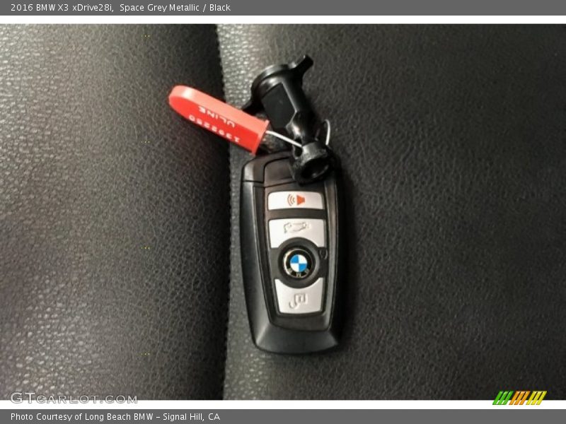 Space Grey Metallic / Black 2016 BMW X3 xDrive28i