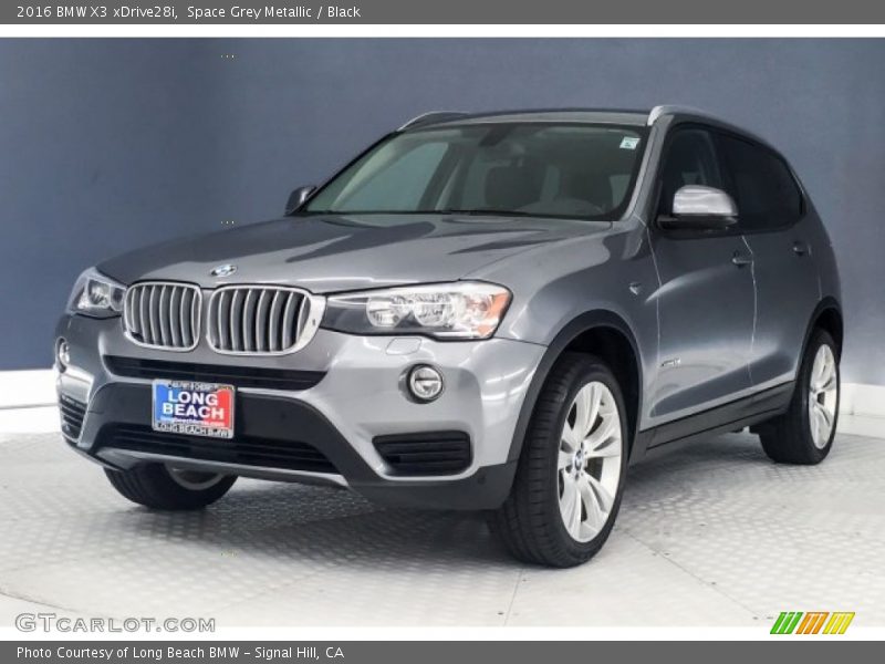 Space Grey Metallic / Black 2016 BMW X3 xDrive28i