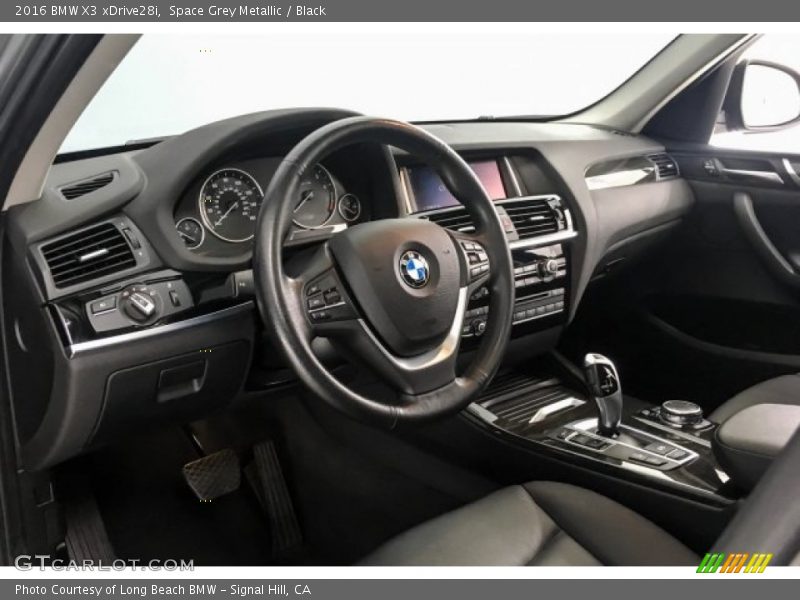 Space Grey Metallic / Black 2016 BMW X3 xDrive28i
