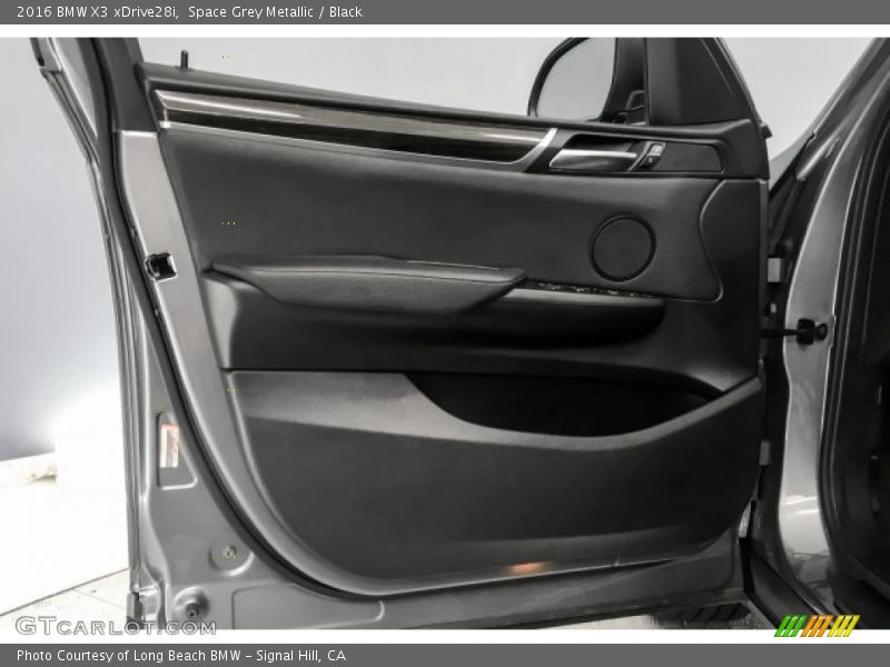 Space Grey Metallic / Black 2016 BMW X3 xDrive28i