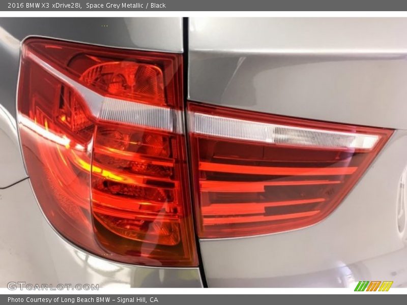 Space Grey Metallic / Black 2016 BMW X3 xDrive28i