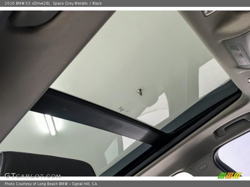 Space Grey Metallic / Black 2016 BMW X3 xDrive28i