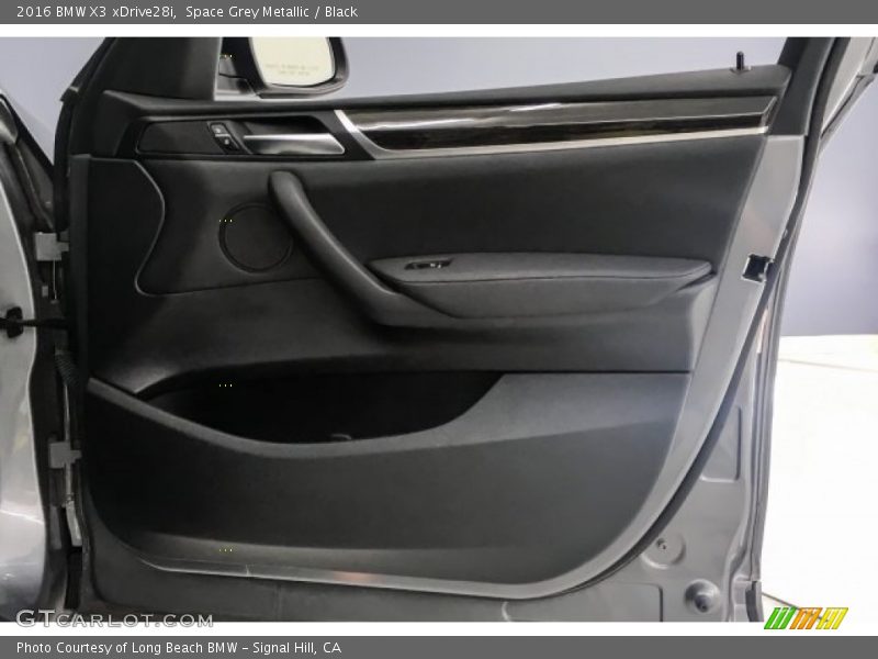 Space Grey Metallic / Black 2016 BMW X3 xDrive28i