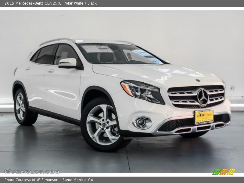 Front 3/4 View of 2019 GLA 250