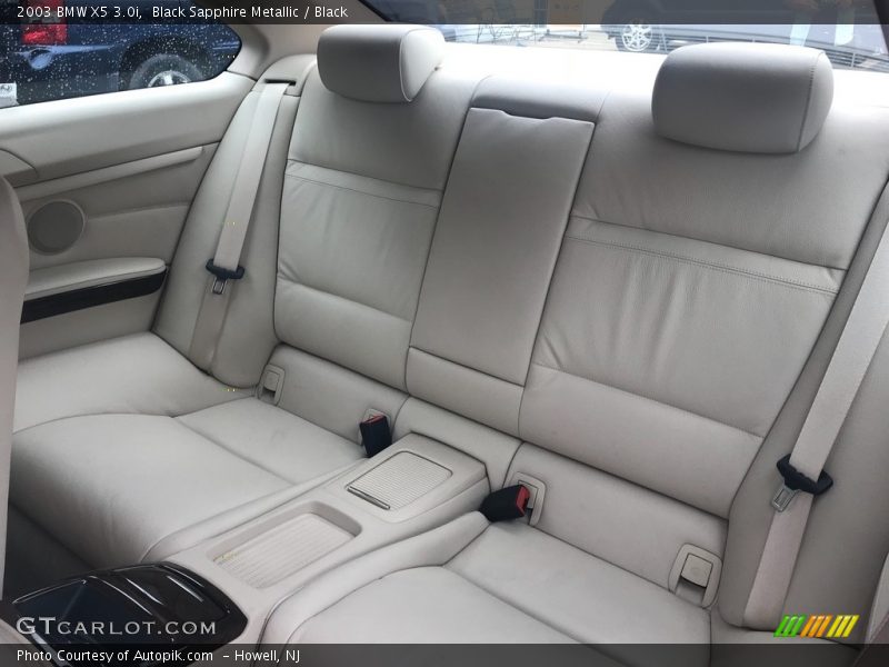 Black Sapphire Metallic / Black 2003 BMW X5 3.0i