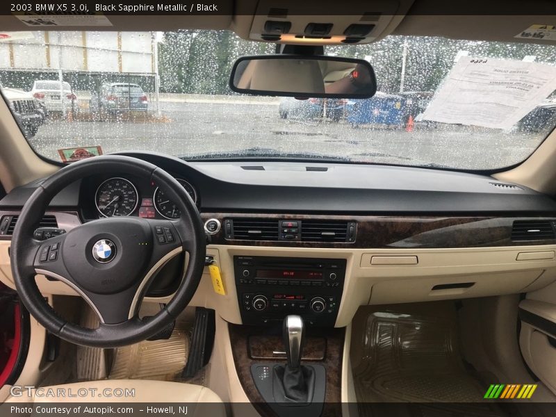 Black Sapphire Metallic / Black 2003 BMW X5 3.0i