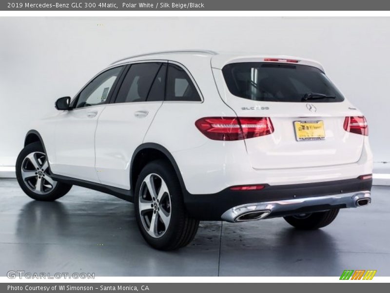 Polar White / Silk Beige/Black 2019 Mercedes-Benz GLC 300 4Matic