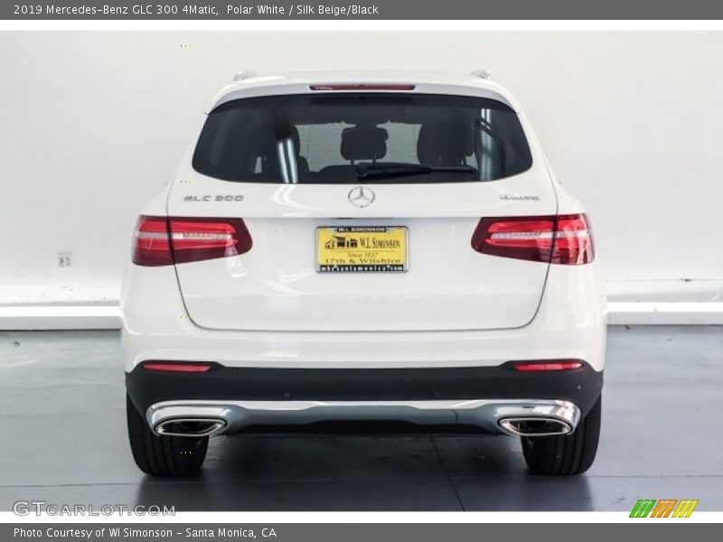 Polar White / Silk Beige/Black 2019 Mercedes-Benz GLC 300 4Matic