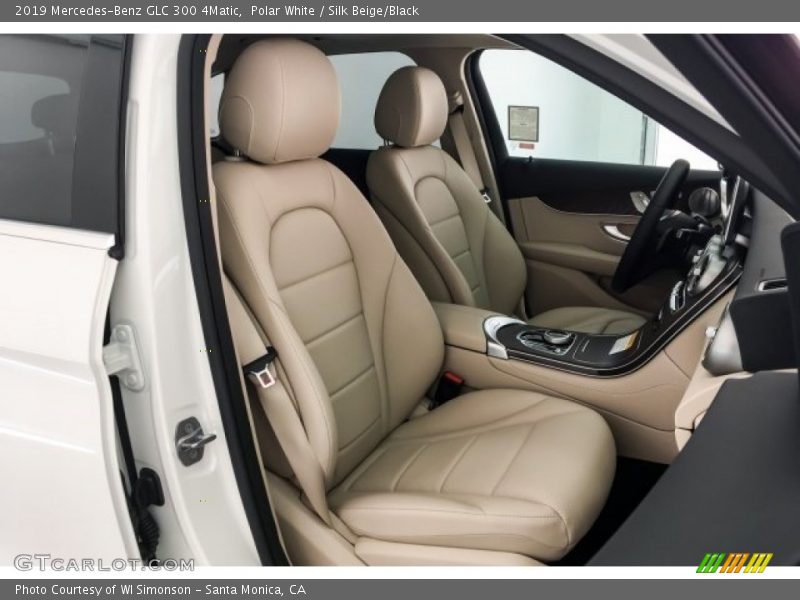 Polar White / Silk Beige/Black 2019 Mercedes-Benz GLC 300 4Matic