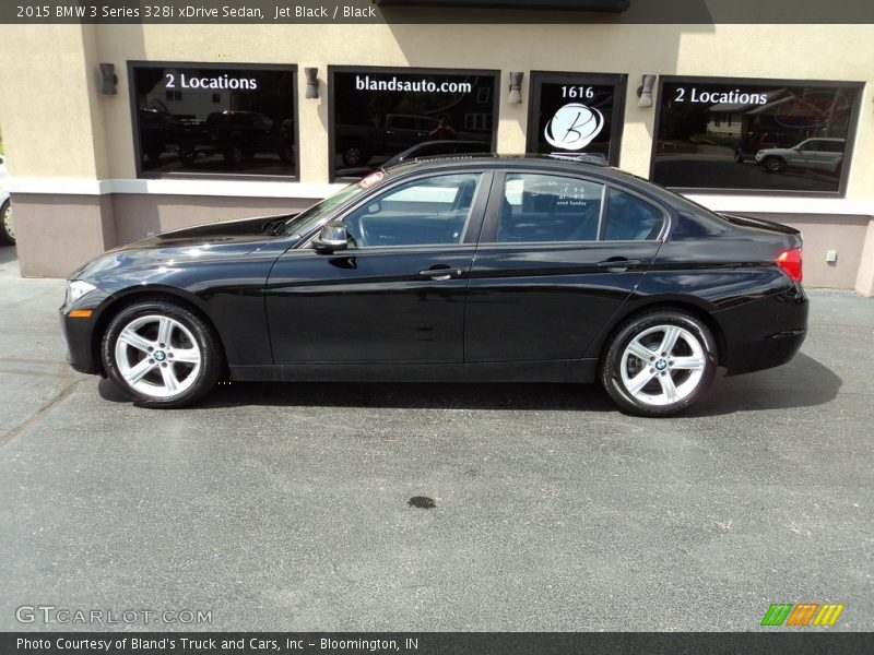 Jet Black / Black 2015 BMW 3 Series 328i xDrive Sedan