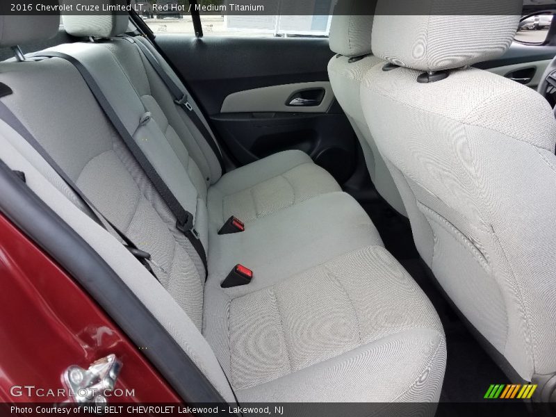 Red Hot / Medium Titanium 2016 Chevrolet Cruze Limited LT