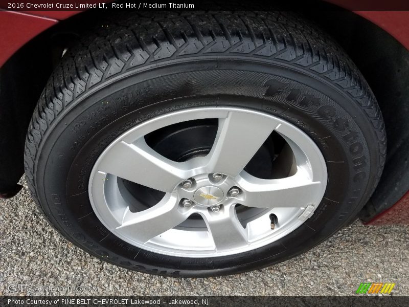 Red Hot / Medium Titanium 2016 Chevrolet Cruze Limited LT