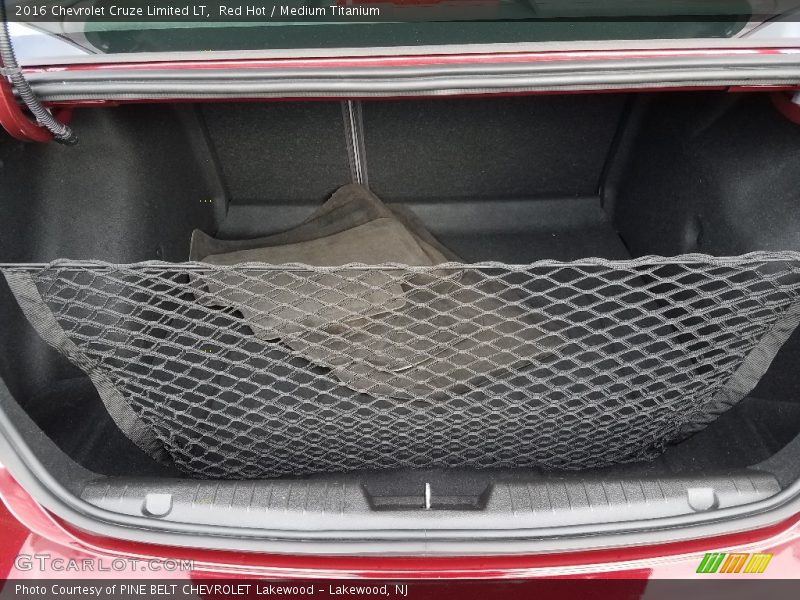 Red Hot / Medium Titanium 2016 Chevrolet Cruze Limited LT