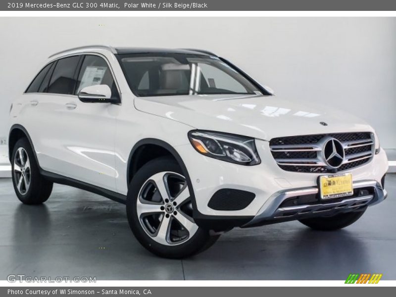 Polar White / Silk Beige/Black 2019 Mercedes-Benz GLC 300 4Matic