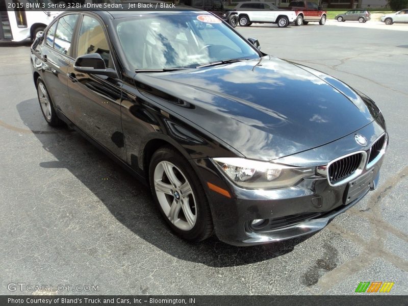Jet Black / Black 2015 BMW 3 Series 328i xDrive Sedan