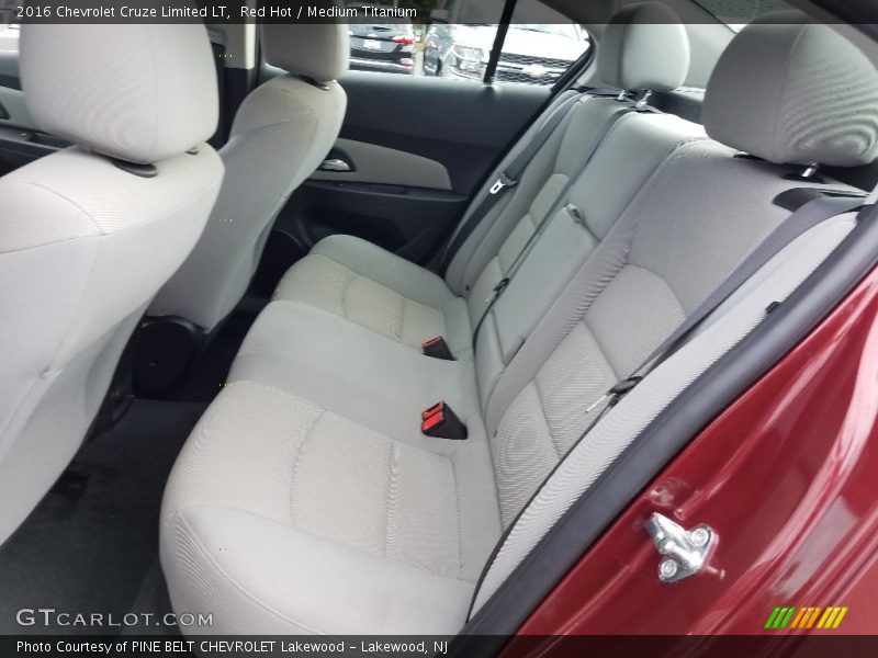 Red Hot / Medium Titanium 2016 Chevrolet Cruze Limited LT