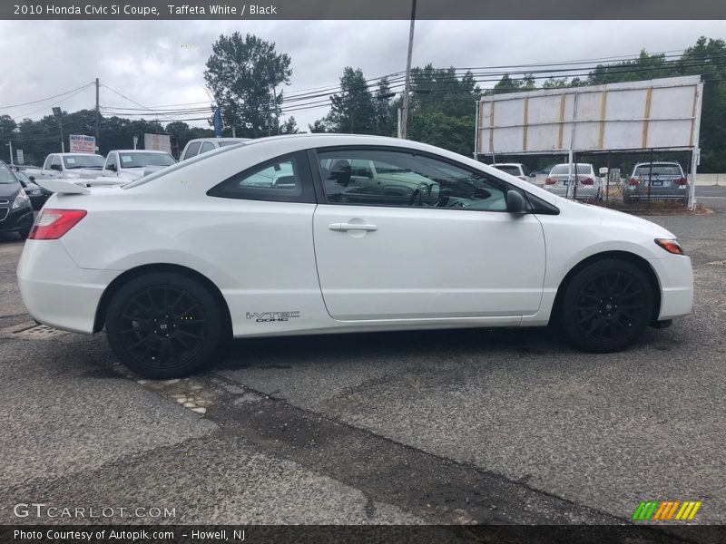 Taffeta White / Black 2010 Honda Civic Si Coupe