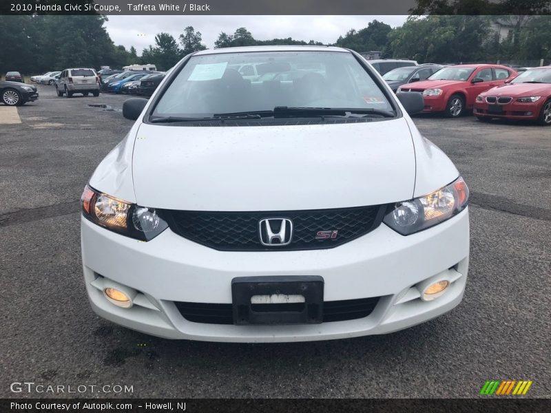 Taffeta White / Black 2010 Honda Civic Si Coupe