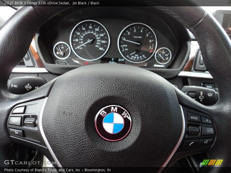 Jet Black / Black 2015 BMW 3 Series 328i xDrive Sedan