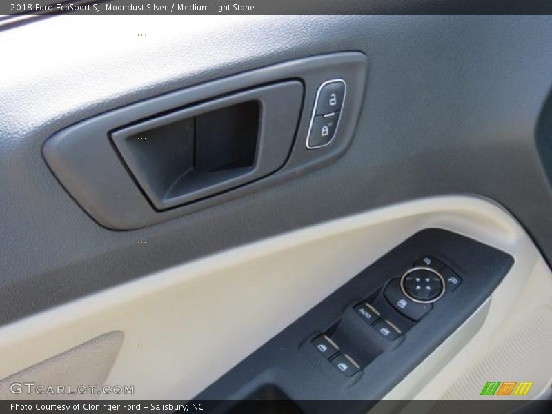 Moondust Silver / Medium Light Stone 2018 Ford EcoSport S