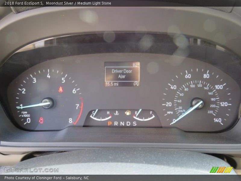 Moondust Silver / Medium Light Stone 2018 Ford EcoSport S