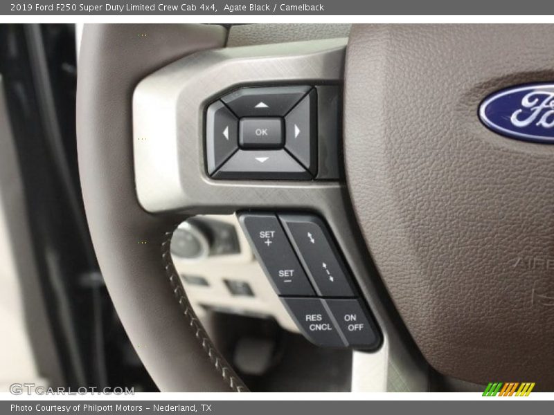  2019 F250 Super Duty Limited Crew Cab 4x4 Steering Wheel