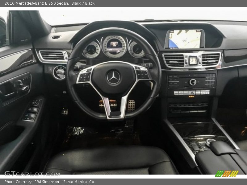 Black / Black 2016 Mercedes-Benz E 350 Sedan