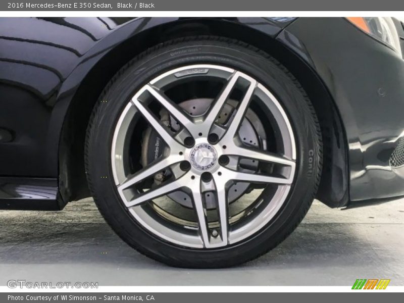 Black / Black 2016 Mercedes-Benz E 350 Sedan