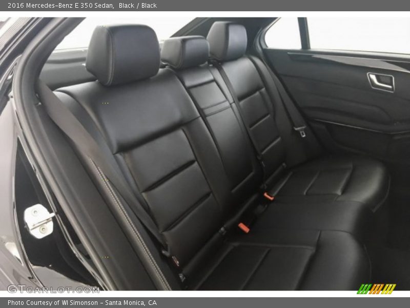 Black / Black 2016 Mercedes-Benz E 350 Sedan