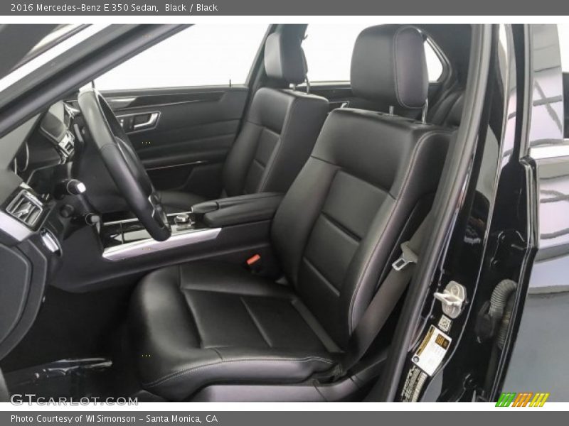 Black / Black 2016 Mercedes-Benz E 350 Sedan