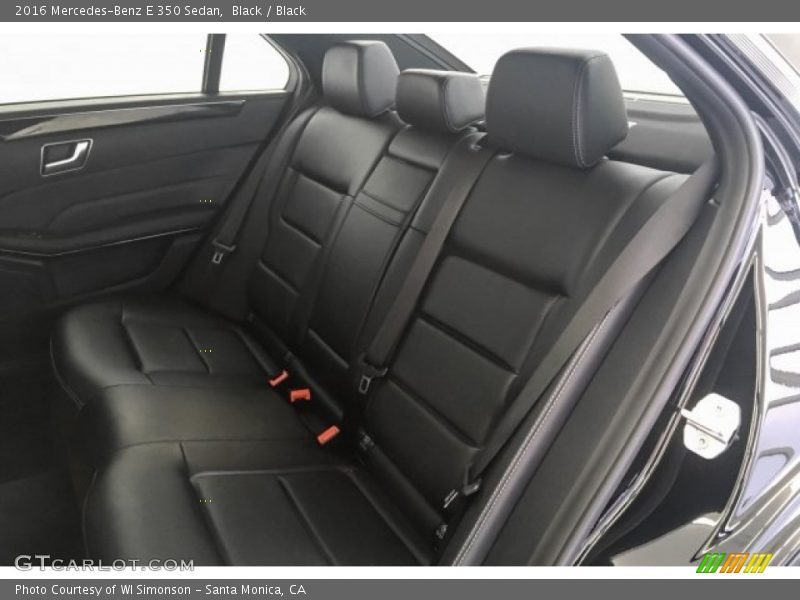 Black / Black 2016 Mercedes-Benz E 350 Sedan